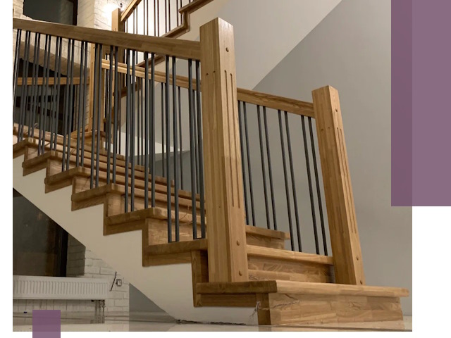 Реставрация деревянных и металлических лестниц в Сорочинске