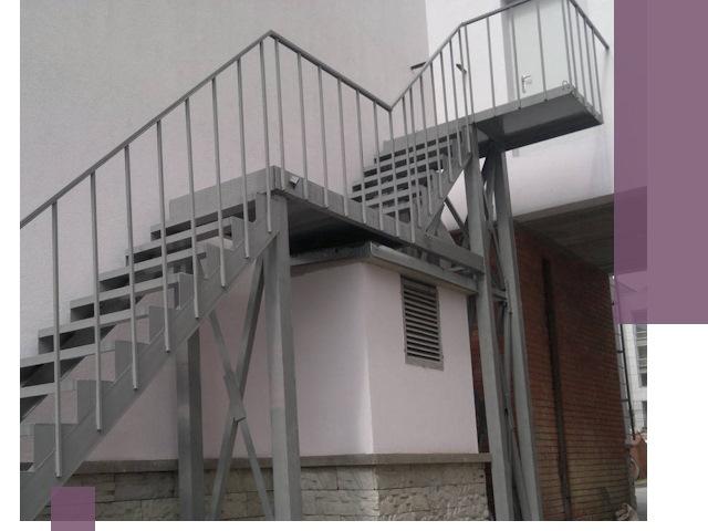 Монтаж пожарных лестниц под ключ в Сорочинске с гарантией качества