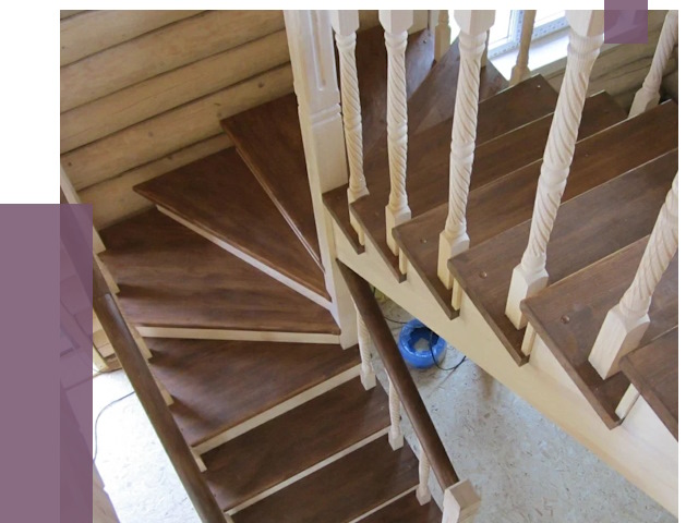 Реставрация деревянных лестниц в Сорочинске от 4338 руб.