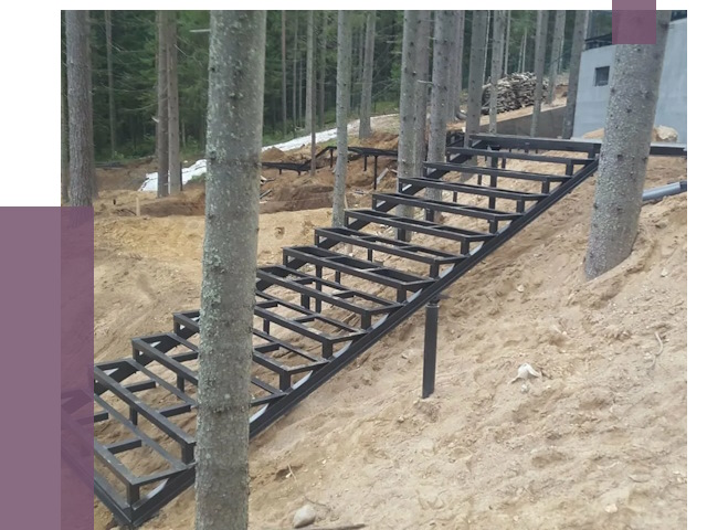 Монтаж металлических лестниц в Сорочинске от 13685 руб. 