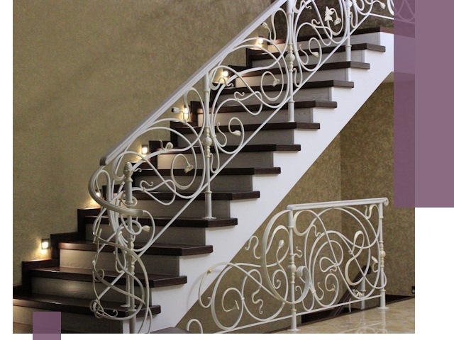 Кованые лестницы под ключ в Сорочинске — изготовление и монтаж