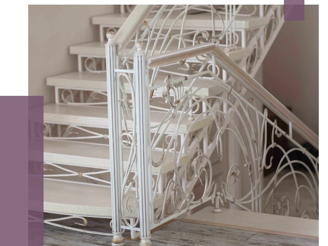 Изготовление кованых лестниц на заказ в Сорочинске от 87788 руб. | ПРОЛЁТ-Срч