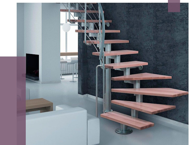 Модульные лестницы в Сорочинске от 17041 руб. — купить в ПРОЛЁТ-Срч