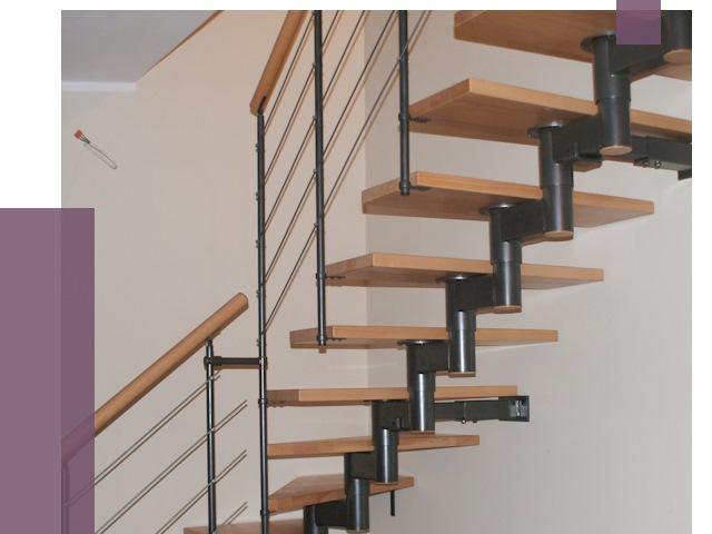 Изготовление модульных лестниц в Сорочинске от 11619 руб. 