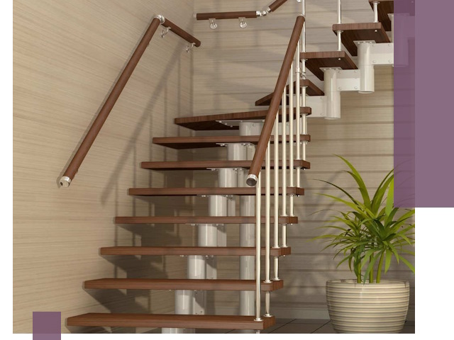 Изготовление модульных лестниц под ключ в Сорочинске