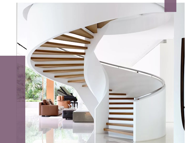 Винтовые лестницы в Сорочинске под ключ от 49058 руб. | ПРОЛЁТ-Срч