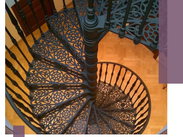 Винтовые лестницы под ключ в Сорочинске: производство и монтаж