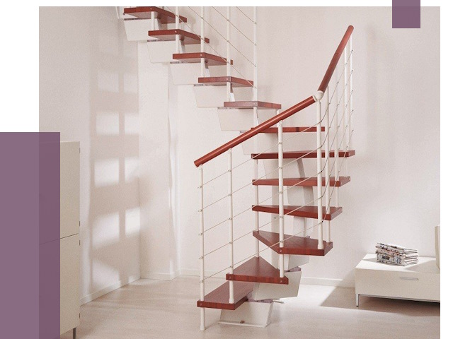 Изготовление лестниц на больцах в Сорочинске от 9812 руб. | ПРОЛЁТ-Срч