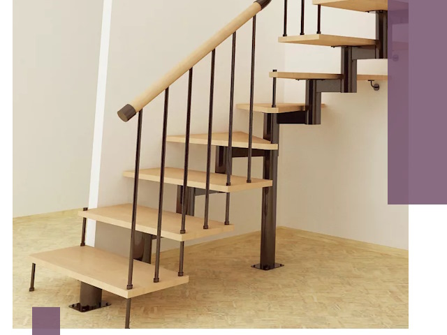 Монтаж лестниц на больцах в Сорочинске — быстро и надежно