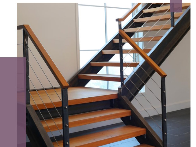 Изготовление лестниц на металлокаркасе в Сорочинске от 19107 руб. | ПРОЛЁТ-Срч