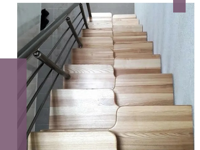 Лестницы гусиный шаг в Сорочинске от 13168 руб. под ключ | ПРОЛЁТ-Срч