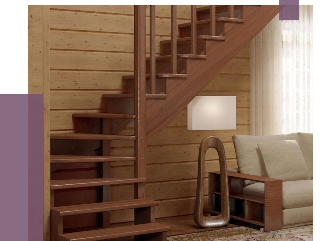 Лестницы эконом класса в Сорочинске от 18435 руб. бюджетные решения