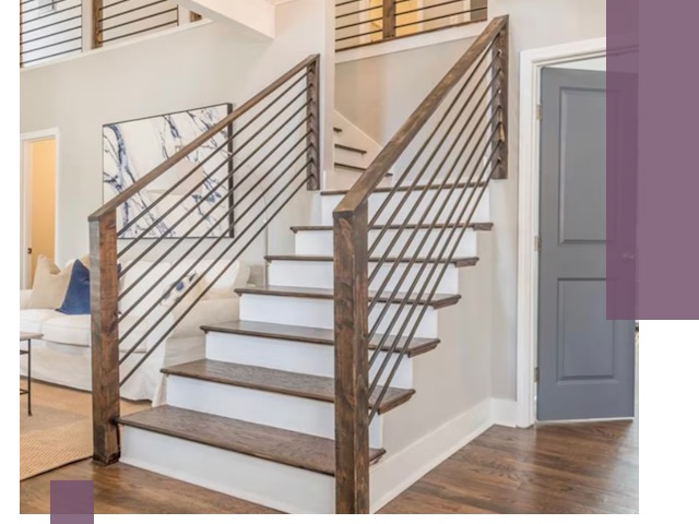 Лестницы для коттеджа под ключ в Сорочинске — изготовление и монтаж