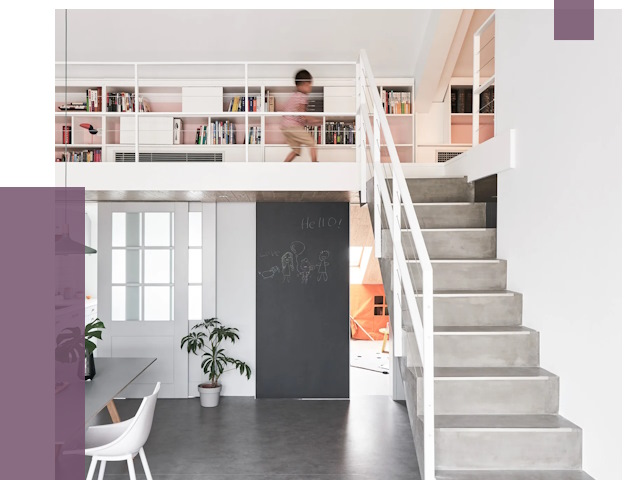 Лестницы для двухуровневой квартиры в Сорочинске от 178158 руб. | ПРОЛЁТ-Срч