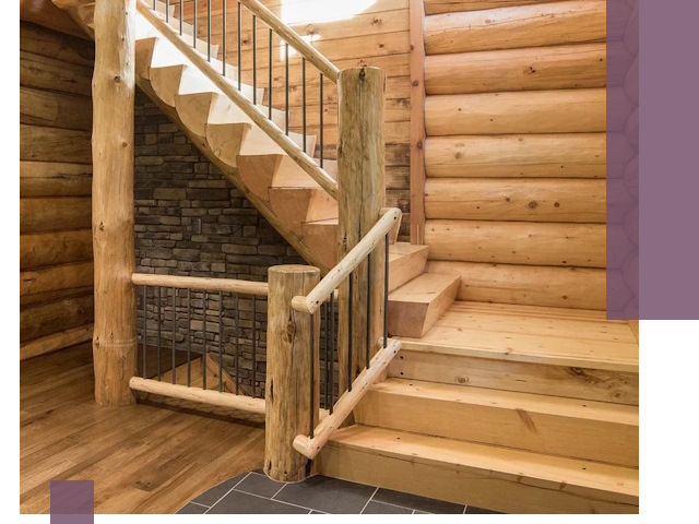 Лестницы в баню под заказ и профессиональный монтаж в Сорочинске