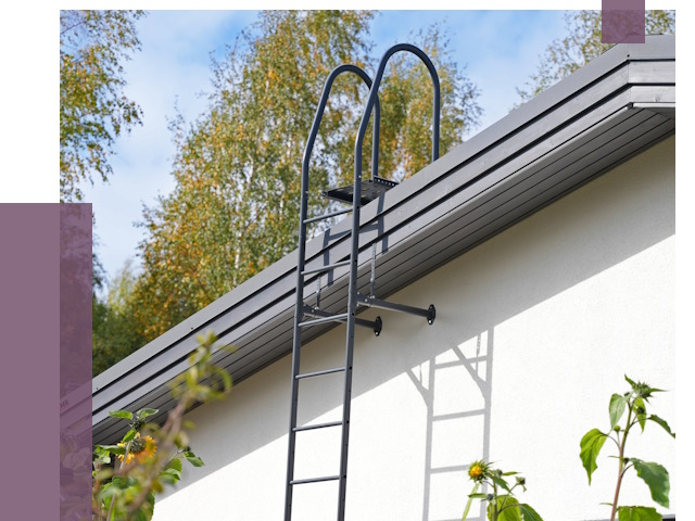 Лестницы на крышу в Сорочинске от 19313 руб. — монтаж и монтаж ПРОЛЁТ-Срч