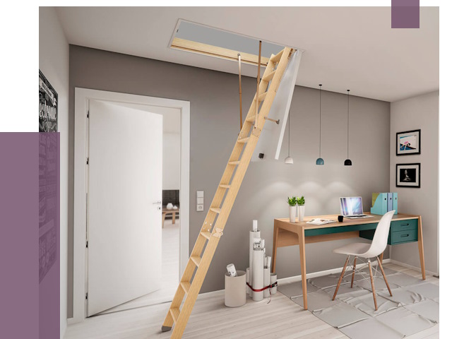 Чердачные лестницы в Сорочинске — от 14717 руб. | ПРОЛЁТ-Срч