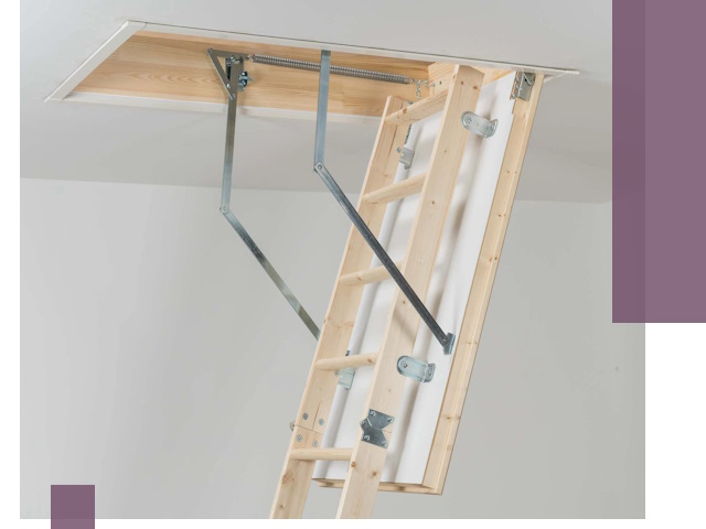 Установка чердачной лестницы под ключ в Сорочинске