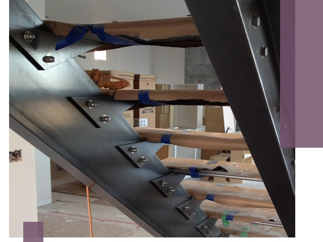 Усиление лестничных конструкций и усиление опор в Сорочинске