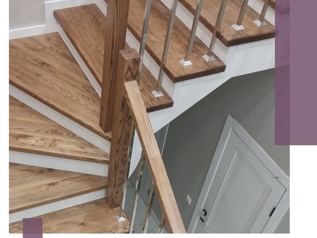 Обшивка металлических лестниц под ключ в Сорочинске