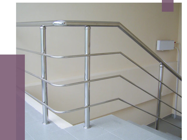 Алюминиевые перила в Сорочинске от 6403 руб. под ключ | ПРОЛЁТ-Срч