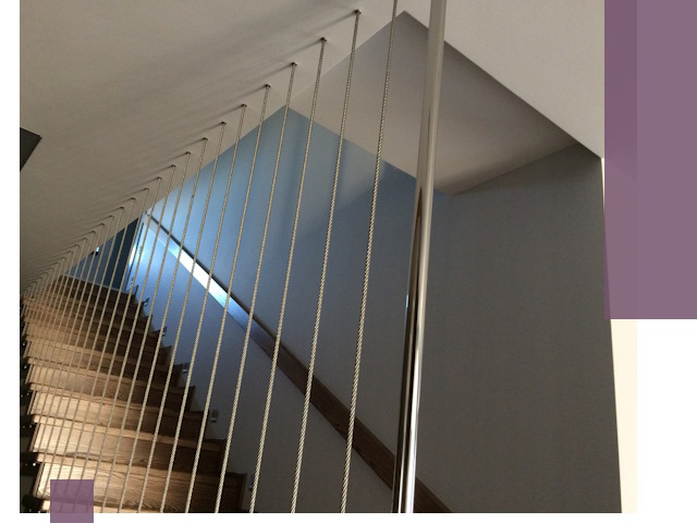 Тросовые перила под ключ в Сорочинске — производство и монтаж