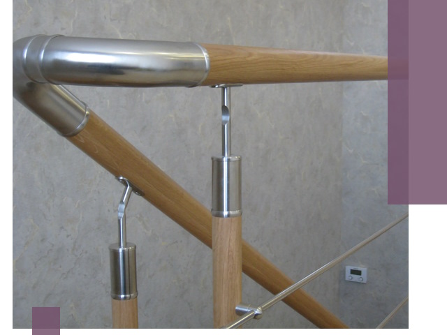 Комбинированные перила на заказ в Сорочинске — монтаж и производство