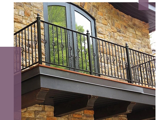 Балконные ограждения в Сорочинске от 8107 руб. — купить | ПРОЛЁТ-Срч