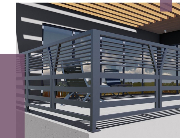 Изготовление балконных ограждений в Сорочинске от 10844 руб. | ПРОЛЁТ-Срч