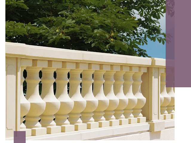 Установка балюстрады в Сорочинске: изготовление и монтаж под ключ