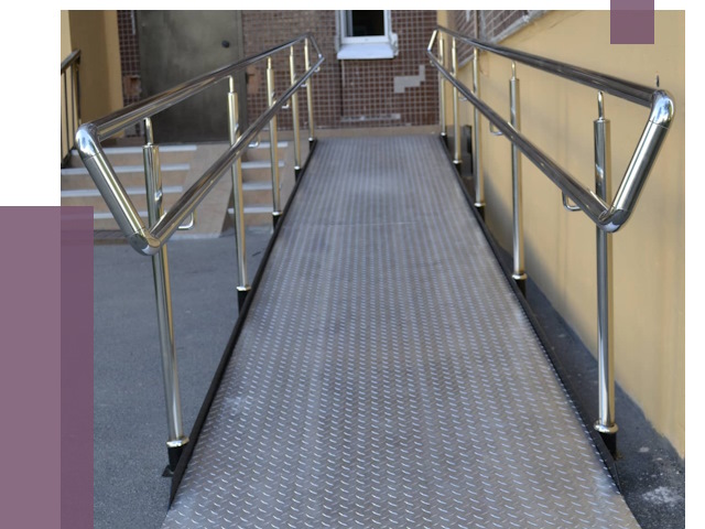 Пандусы в Сорочинске от 12394 руб. — установка для инвалидов | ПРОЛЁТ-Срч