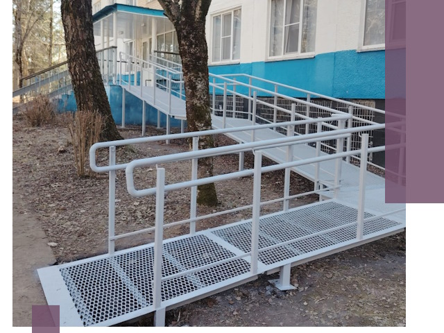 Пандусы под ключ в Сорочинске: изготовление, монтаж и демонтаж