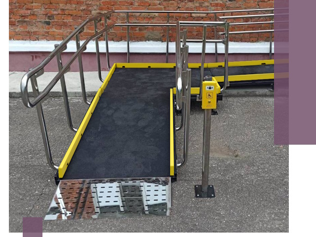 Изготовление наклонных пандусов для инвалидов в Сорочинске