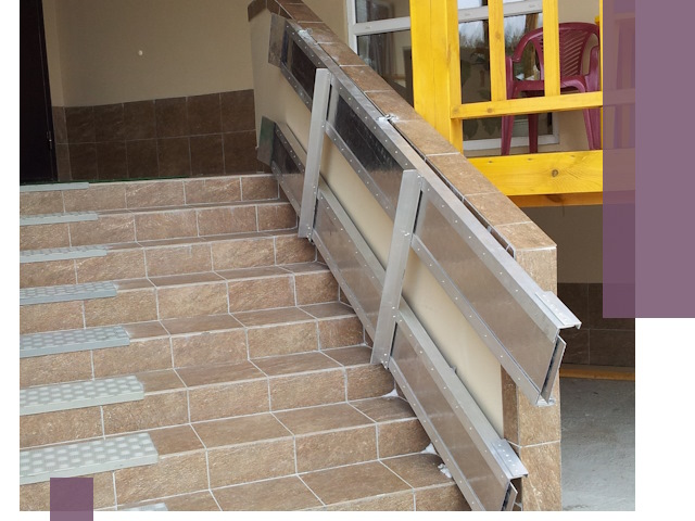 Откидные пандусы под ключ в Сорочинске — монтаж и демонтаж