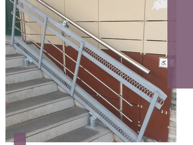 Изготовление откидных пандусов под ключ в Сорочинске