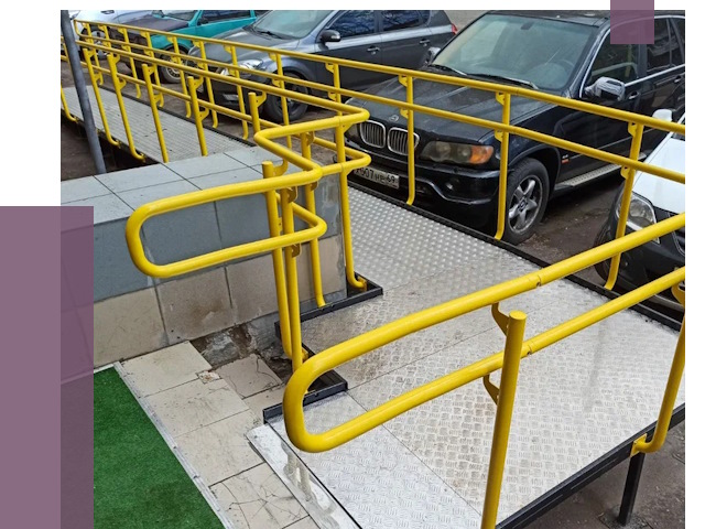 Стационарные пандусы в Сорочинске от 12394 руб. | ПРОЛЁТ-Срч