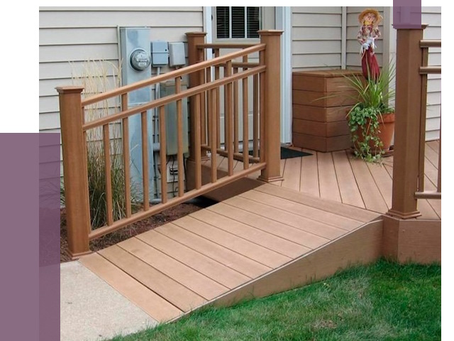 Пандус на крыльцо в Сорочинске под ключ от 7849 руб.