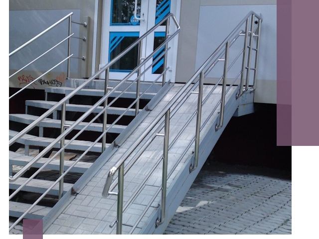 Пандус на крыльцо под ключ в Сорочинске: монтаж и изготовление