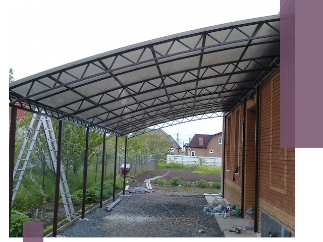 Профессиональный монтаж навесов под ключ в Сорочинске