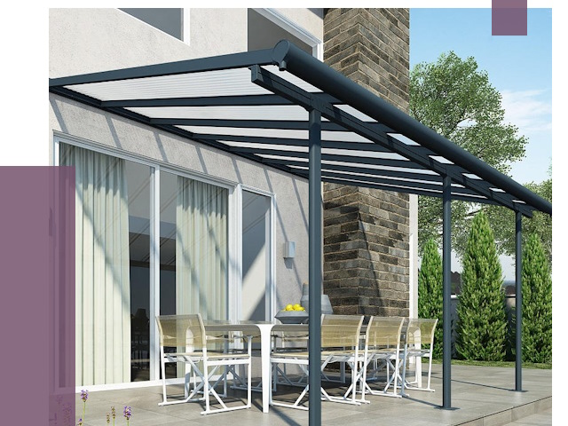 Навесы пристенные в Сорочинске от 9192 руб. — монтаж и установка | ПРОЛЁТ-Срч