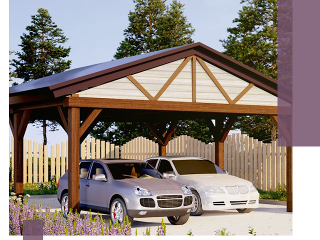 Навесы для автомобиля в Сорочинске — изготовление и монтаж