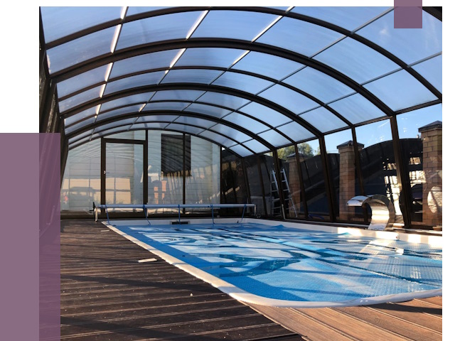 Навесы для бассейна в Сорочинске от 16938 руб. под ключ | ПРОЛЁТ-Срч