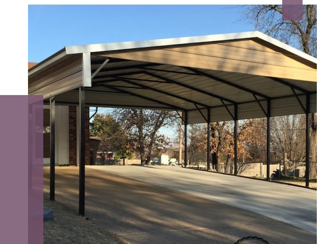 Двускатные навесы в Сорочинске от 8107 руб. | ПРОЛЁТ-Срч