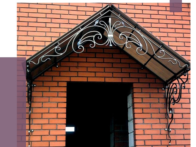 Металлические козырьки в Сорочинске от 10793 руб. 