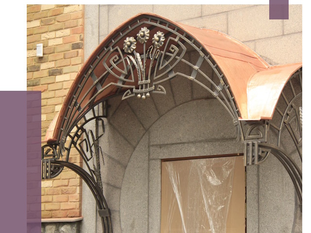 Арочные козырьки в Сорочинске от 14717 руб. 