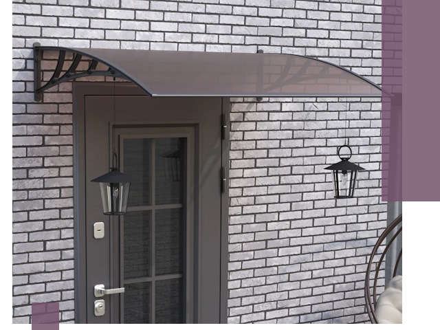 Недорогие козырьки и навесы под ключ в Сорочинске