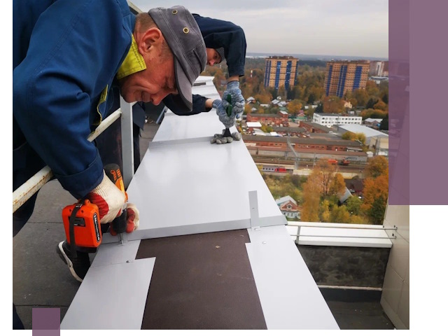 Монтаж парапетов в Сорочинске — установка прочных металлических ограждений