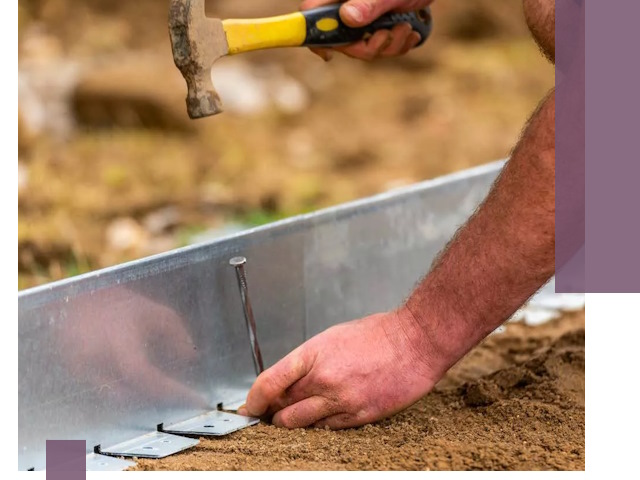 Монтаж металлических бордюров в Сорочинске быстро и качественно