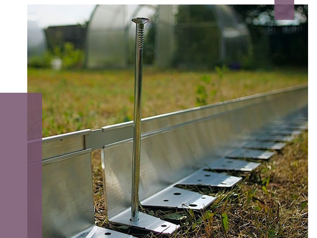 Металлические бордюры для газона в Сорочинске от 4338 руб. | ПРОЛЁТ-Срч