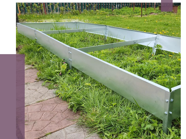 Металлические бордюры для грядок в Сорочинске от 1807 руб. 